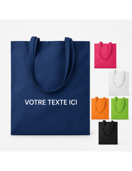 Sac Shopping Coton Personnalisable - COTTONEL COLOUR