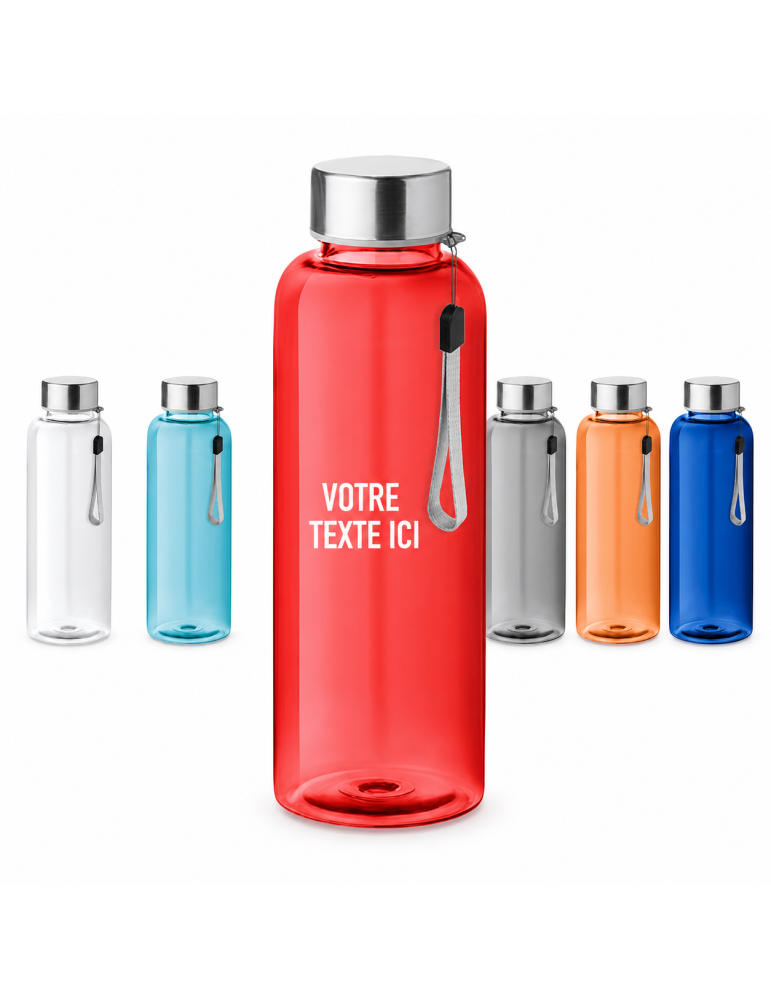 Gourde  personnalisée 500ml et anti-fuite - Objet publicitaire pas cher