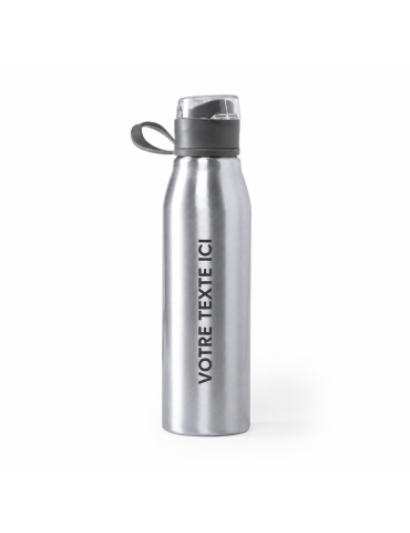 Bidon personnalisé  500ml - Cartex Matières : aluminium Couleurs : argenté 2