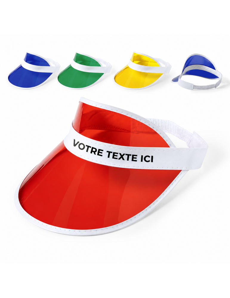 Visière personnalisable - Narim - Objet publicitaire