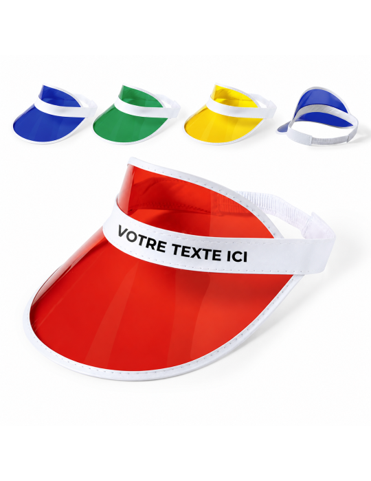 Visière personnalisable - Narim - Objet publicitaire
