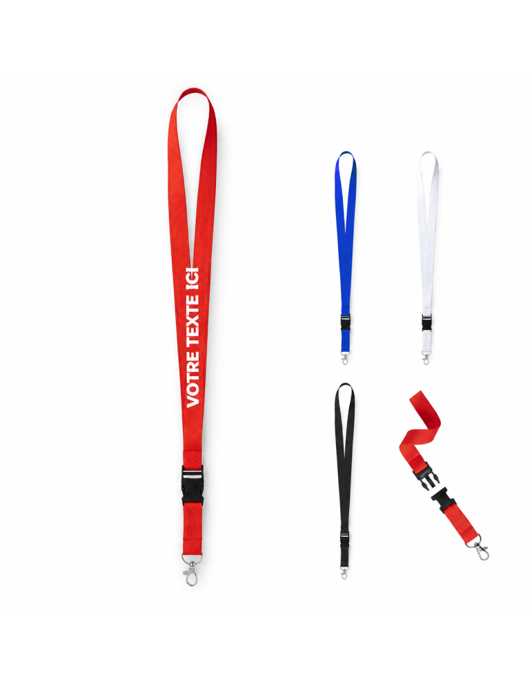 Lanyard Accessoire Publicitaire Personnalisé Kunel