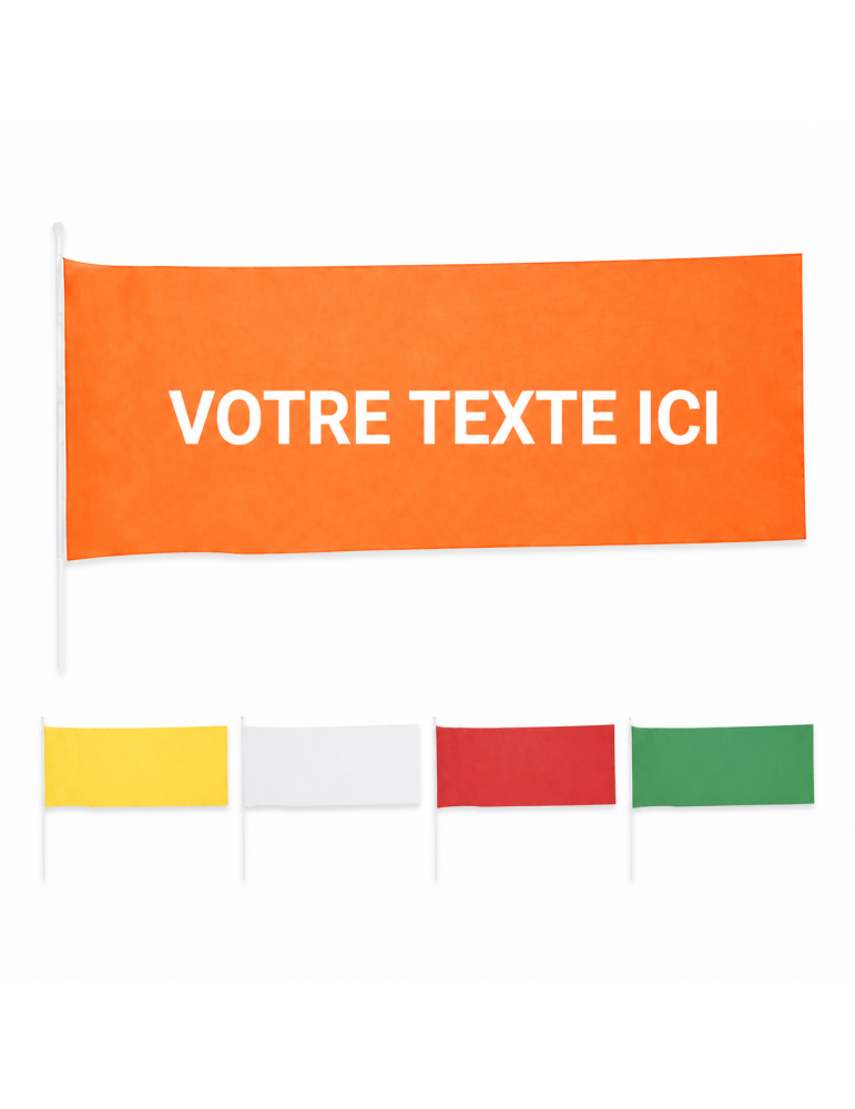Fanion Drapeau Événementiel Personnalisable Portel