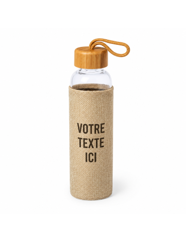 Gourde Éco-Responsable 500 ml Personnalisée pas cher Kasfol Matières : bambou 2
