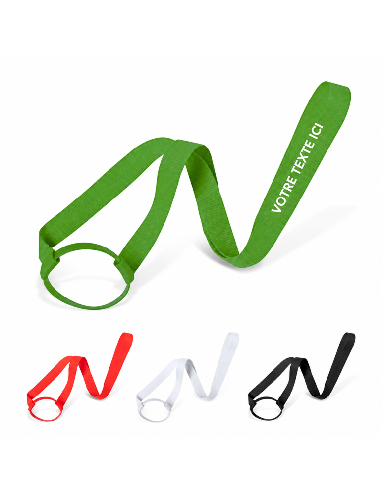 Lanyard Personnalisé Festif Frinly - Porte Verre