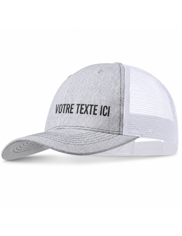 Casquette Publicitaire Personnalisée Danix Matières : polyester Couleurs : blanc 2