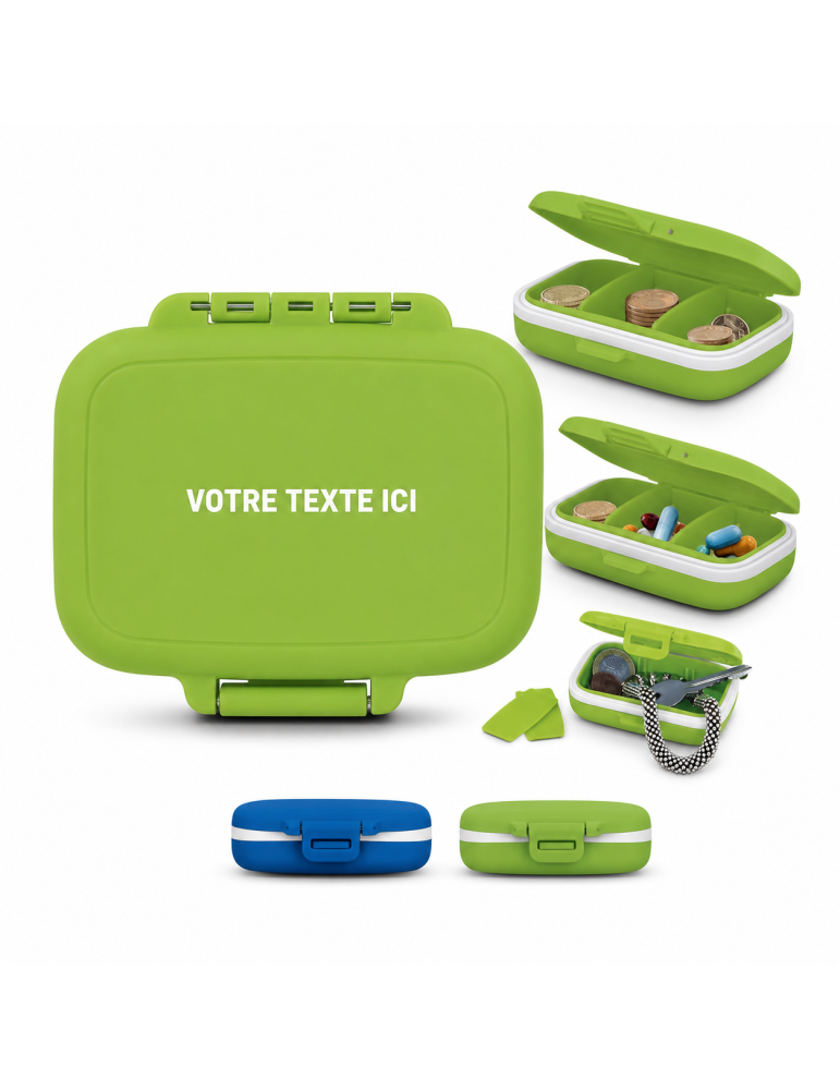 Personnalisé Boîte de Rangement - Pilulier Étanche