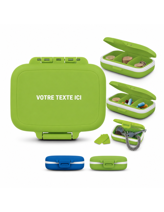 Personnalisé Boîte de Rangement - Pilulier Étanche