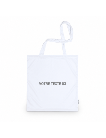 Sac Antibactérien Personnalisé Économique pour Vos Courses - Maxcron Matières : polyester Couleurs : blanc 2