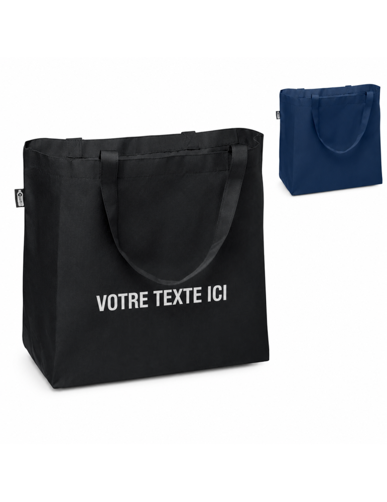 Sac shopping  et pratique en RPET | Personnalisée pas cher TASLO