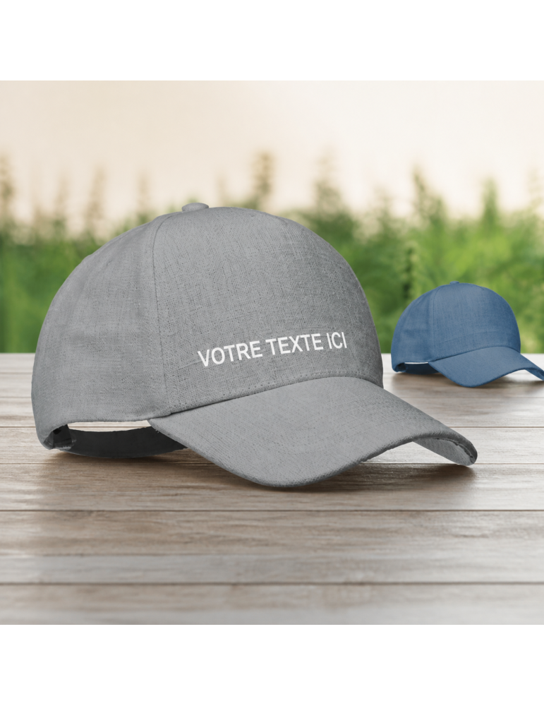 Casquette  et chic en chanvre | Personnalisée pas cher NAIMA CAP