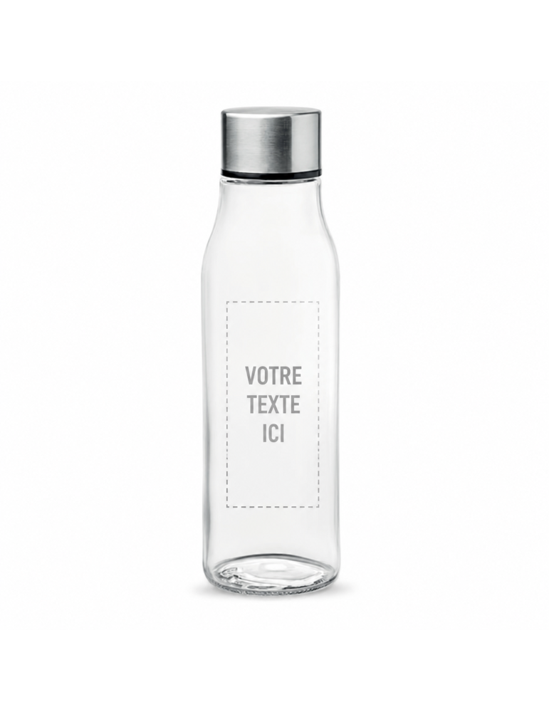 Bouteille en verre Cadeau Personnalisé VENICE 500 ml