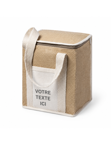 Sac isotherme  glacière personnalisée Ponix pas cher Matières : coton 2
