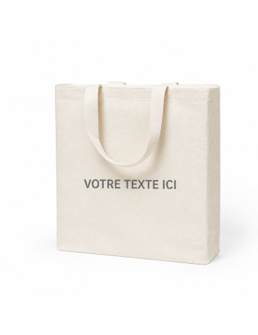 Sac Éco-responsable et Résistant de Shopping Personnalisé Helfy pas cher Matières : coton 2