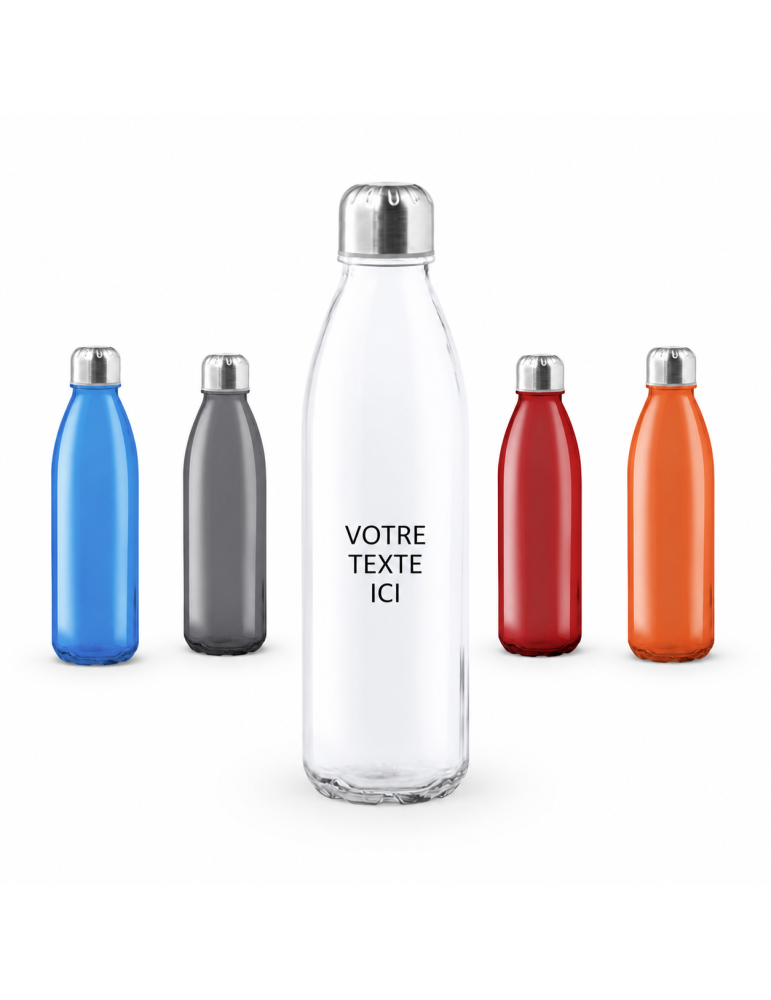 Gourde et Personnalisée en Verre Sunsox