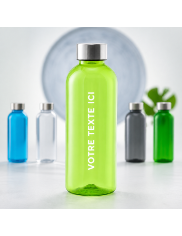 Gourde Sans BPA Personnalisée - Bidon Hanicol Matières : acier inoxydable Couleurs : vert clair 2