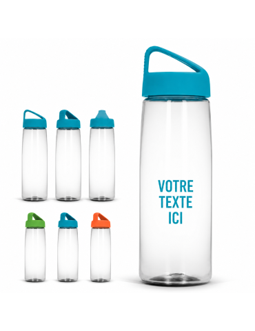 Gourde transparente  en Tritan de 83 cl - Personnalisée 2