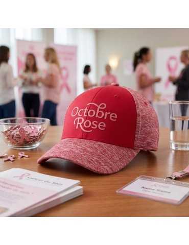 Casquette personnalisable Bayet Octobre rose