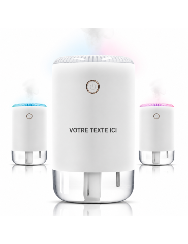 Humidificateur d'air  et diffuseur aromatique 370ML - Accessoire bien-être à domicile 2