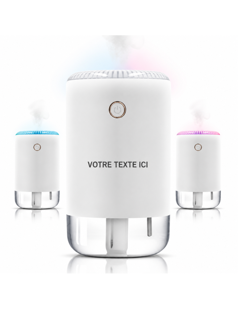 Humidificateur & Diffuseur 370ML - Accessoire Bien-être à Domicile
