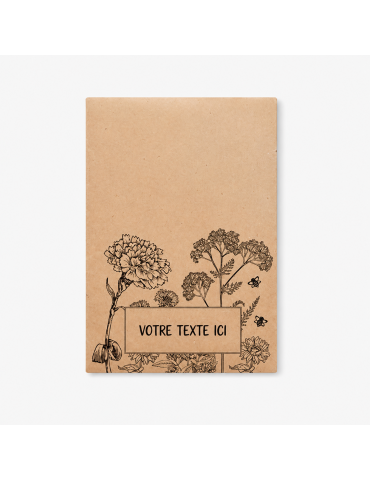 Graines de Mélange de Fleurs - Personnalisées SEEDLOPEBEE pas cher 2