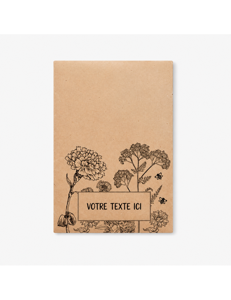Graines de Mélange de Fleurs - Personnalisées SEEDLOPEBEE pas cher
