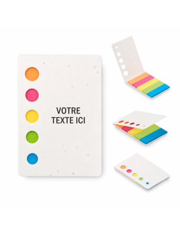 Notes adhésives s personnalisées pas cher avec graines 2