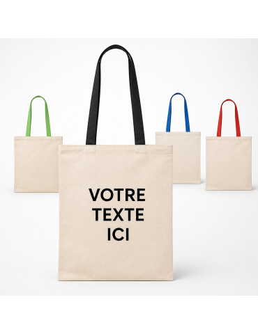 Sac Shopping et Pratique en Coton ZEVRA Personnalisée pas cher 2