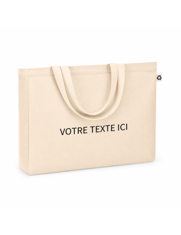 Sac en Toile Recyclée et Pratique Personnalisée pas cher 2