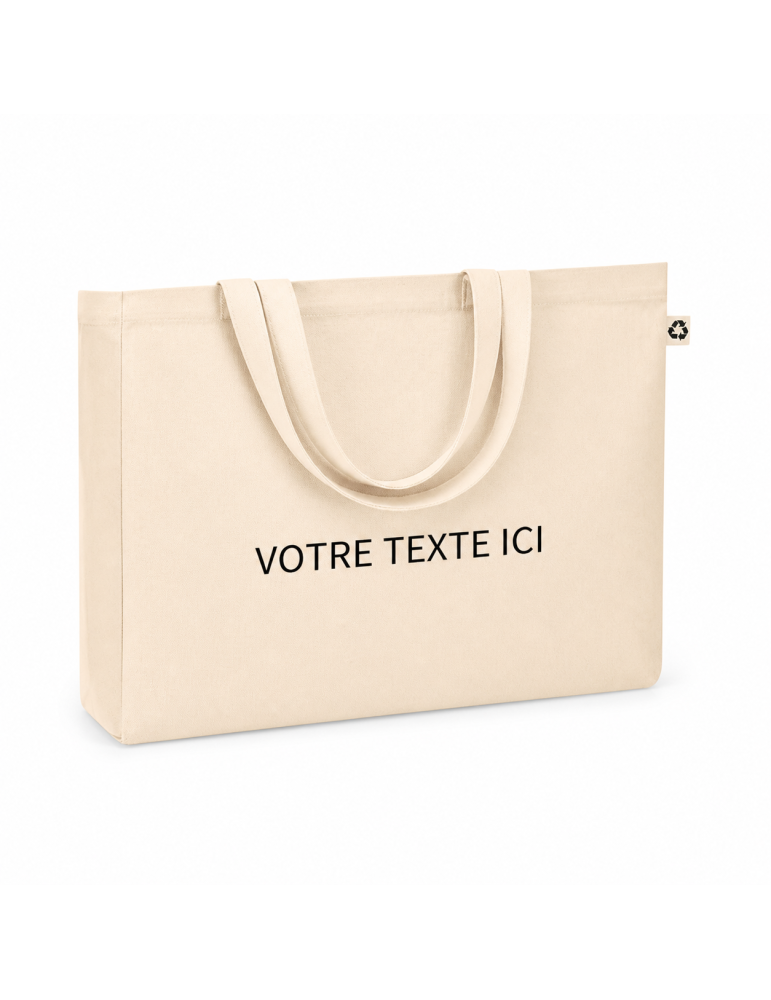 Sac en Toile Recyclée et Pratique Personnalisée pas cher