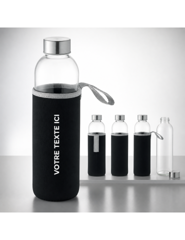 Bouteille en verre Personnalisée UTAH LARGE de 750ml - Objet publicitaire 2
