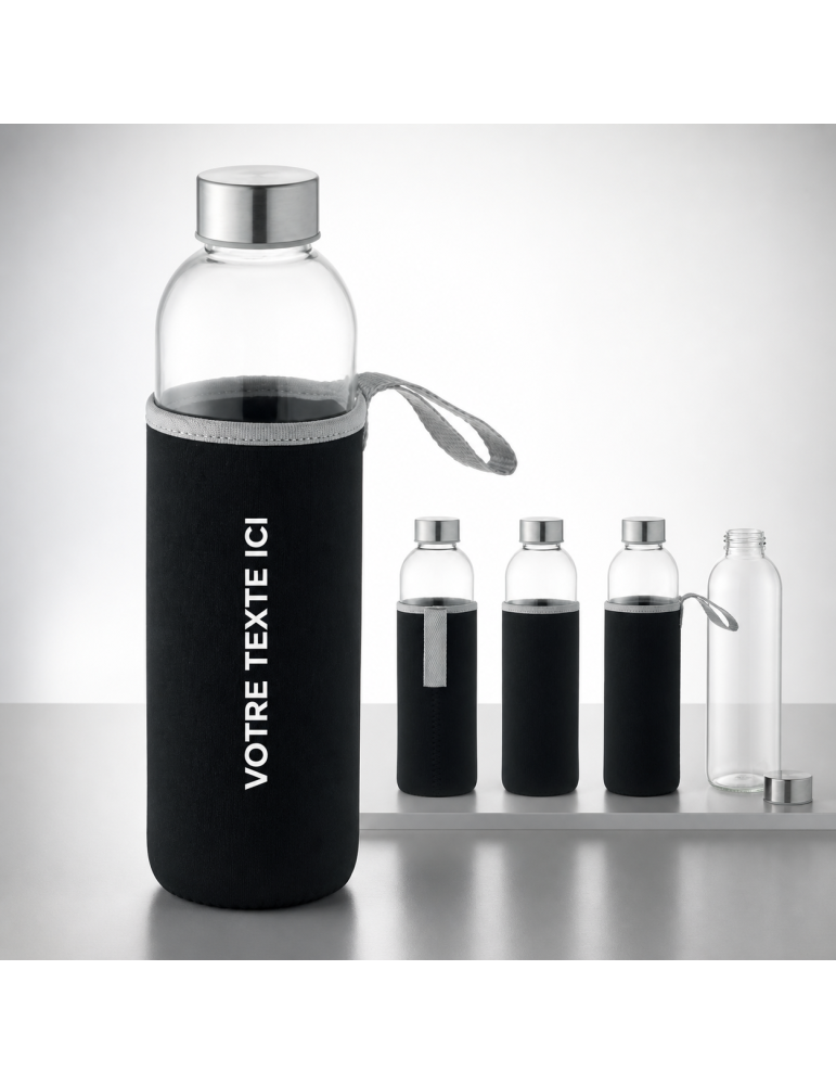 Bouteille en verre Personnalisée UTAH LARGE de 750ml - Objet publicitaire