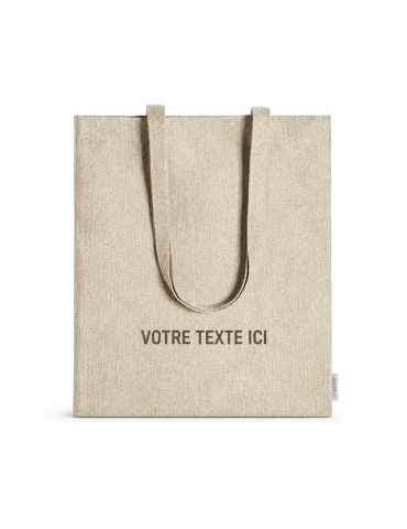 Sac Éco-responsable en Chanvre Pratique et Personnalisé Misix pas cher Matières : chanvre Couleurs : naturel 2