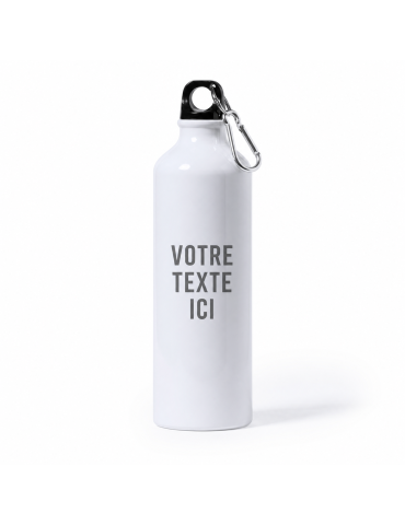 Bidon Personnalisable 800ml Sublimation Bredix Matières : aluminium Couleurs : blanc 2