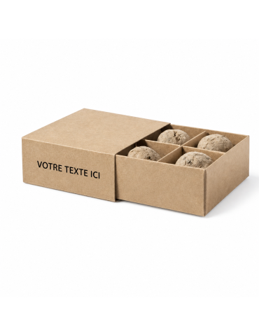 Kit Éco-responsable de Jardin Personnalisé Pas Cher - Tomarux Matières : carton recyclé 2