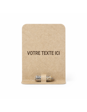 Capsule Personnalisée Économique de Graine - Biyok Matières : carton recyclé 2