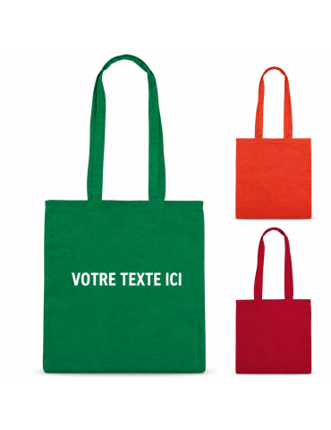 Sac Shopping en Coton Terry et Durable Personnalisé pas cher 2