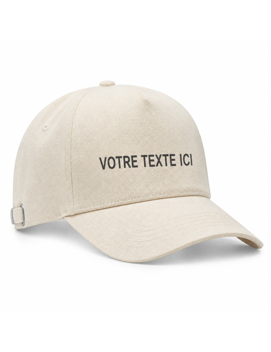 Casquette en Coton Organique BICCA CAP Personnalisée pas cher
