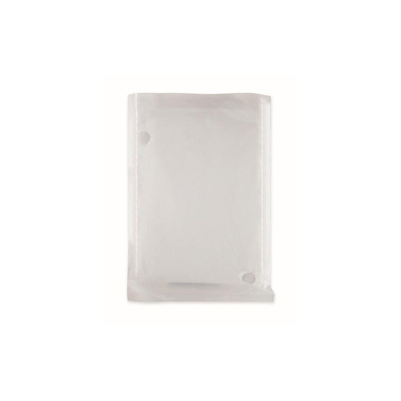 Poncho biodégradable personnalisable - Objet publicitaire - SPRINKLE PLA Matières : polyéthylène (PE) Couleurs : transparent
