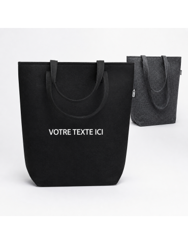 Sac Shopping Feutre et Stylé Personnalisé RPET NATA pas cher 2