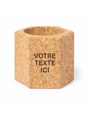 Pot de Fleurs Personnalisé Éco-responsable pour votre Jardin Gulytel Matières : liège 2