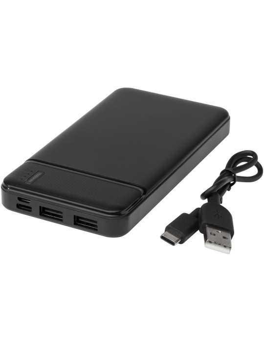 Batterie de secours personnalisable 10 000 mAh en plastique recyclé Loop