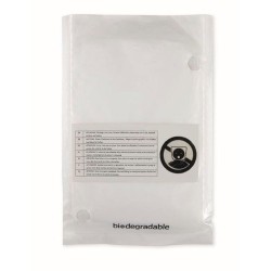 Poncho biodégradable personnalisable - Objet publicitaire - SPRINKLE PLA Matières : polyéthylène (PE) Couleurs : transparent 2