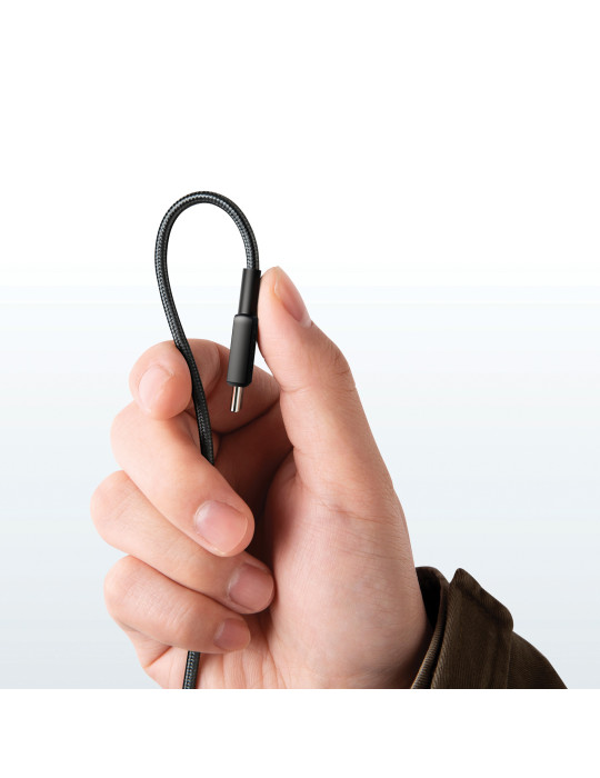 Câble Anker 322 USB-C vers USB-C tressé 1,8 m 60 W publicitaire