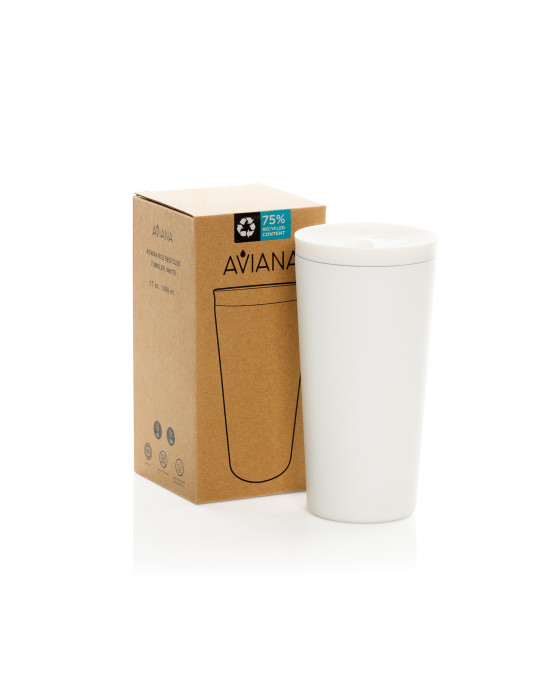 Mug 500ml en acier recyclé RCS Aviana Rowan personnalisable