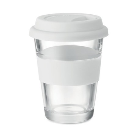 Gobelet en verre personnalisable  350 ml - ASTOGLASS Matières : verre Couleurs : blanc