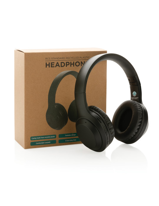 Casque sans fil pliable en plastique RCS personnalisable