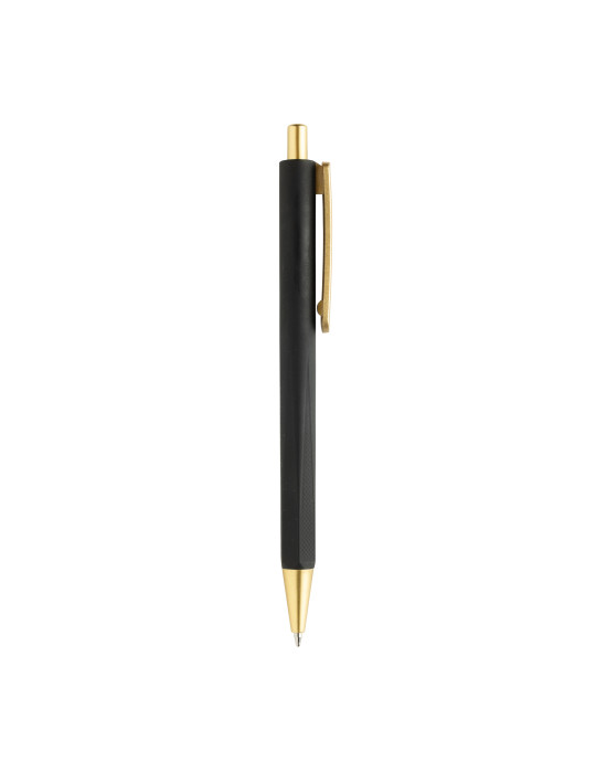 Stylo Edge trois faces finition métallique RCS personnalisable