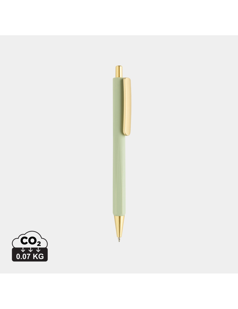 Stylo Edge trois faces finition métallique RCS personnalisable