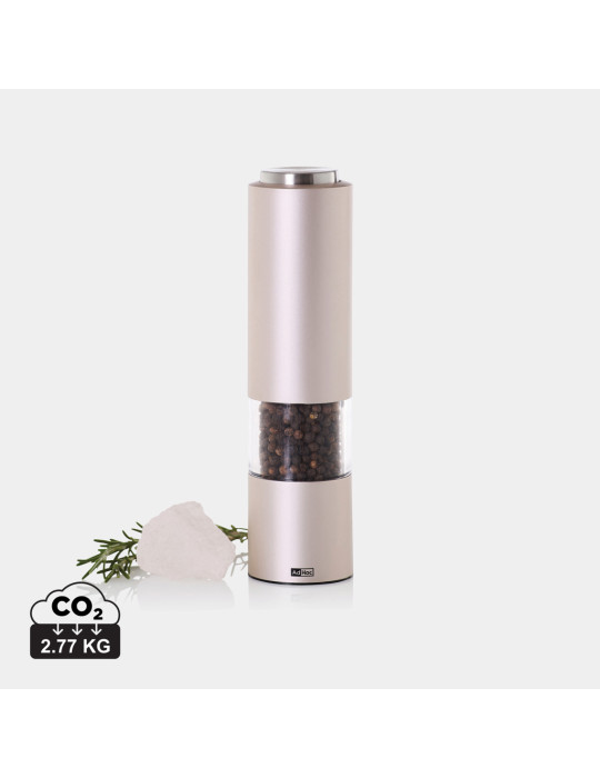 Moulin électrique AdHoc eMill.3 pour sel ou poivre personnalisable